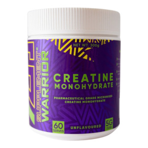 Creatine Test Strength: Supplement Warrior Creatine 300g