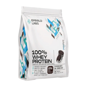 Proteins: Emrald Whey 900g Cookies & Cream