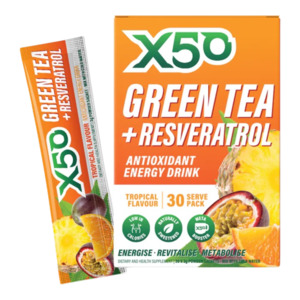 X50: X50 Green Tea | 30 Serve Pack