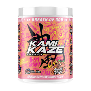 Athletic Sport: Kamikaze Pre Workout Peach Rings