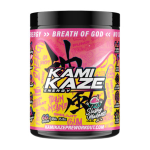 Athletic Sport: Kamikaze Pre Workout Slushy Madness