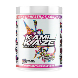 Athletic Sport: Kamikaze Pre Workout Rainbow Gummy