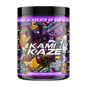 Athletic Sport: Kamikaze Pre Workout Blue Raspberry