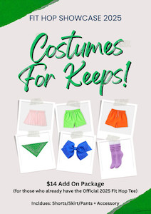 Products: Costuming - Add On Package Fit Hop NZ