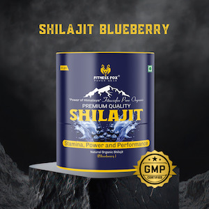 20gm Fitness Fox Shilajit Blueberry🫐