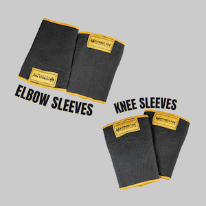 Double PlY KNEE SLEEVES + Elbow Sleeves Bundle