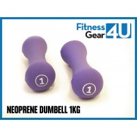 Boot Camp & Team Training: 2 x 1kg neoprene dumbbells