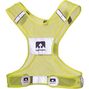 Accessories: Nathan Streak Reflective Vest Neon Yellow S/M