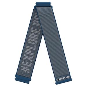 Coros Replacement Bands: COROS 22mm Nylon Band – Blue
