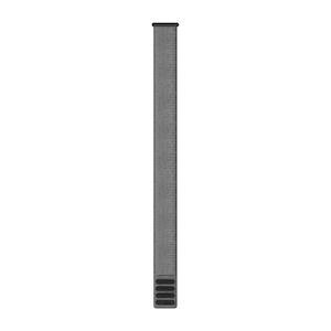 Quickfit 26mm: Garmin UltraFit Nylon – 26mm Watch Band – Grey