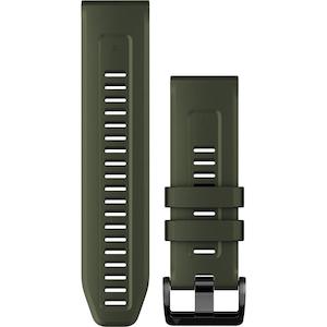 Quickfit 26mm: Garmin QuickFit 26 Watch Band Moss Silicone