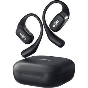 Headphones: Shokz OpenFit – Open-Ear Wireless Earbuds (Black)