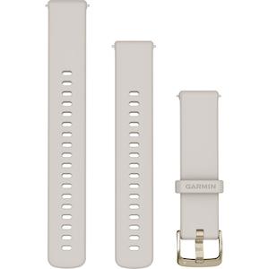 Quick Release 18mm: Quick Release Band 18mm – Ivory with Soft Gold Hardware