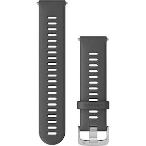 Quick Release 22mm: Quick Release Band 22 mm – Grey with Silver Hardware