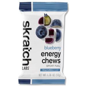 Chews: Skratch Labs Blueberry Energy Chews + Caffeine