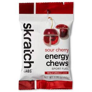 Chews: Skratch Labs Cherry Energy Chews + Caffeine