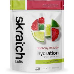 Skratch Labs: Skratch Labs Hydration Drink Mix - Raspberry Limeade with Caffeine