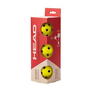 Specials: HEAD Championship 40 Outdoor Pickleball (Pack of 3)