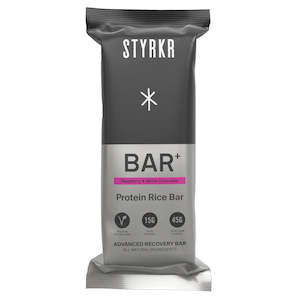 Styrkr Recovery Bar BAR+ Raspberry & White Chocolate