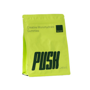 Push Creatine Monohydrate Gummies - Green Apple Gummies