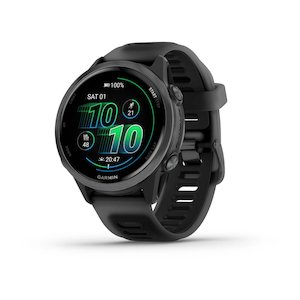 Garmin Watches: Garmin Forerunner 570 - 42mm Slate Grey Aluminium with Translucent Black/Black Band