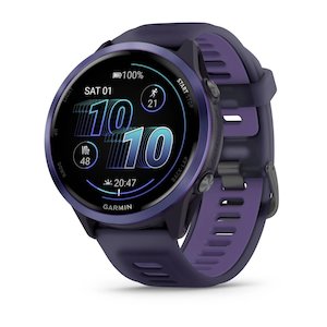Garmin Forerunner 570 - 47mm - Indigo Aluminium with Translucent Imperial Purple/Indigo Band