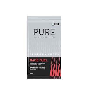 Supplements: PURE Performance + Race Fuel - Raspberry – 98g Sachet