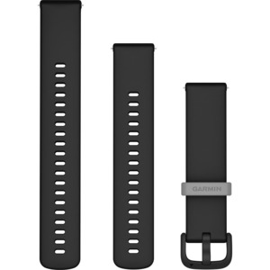 Garmin Quick Release Band (20 mm) - Black Silicone