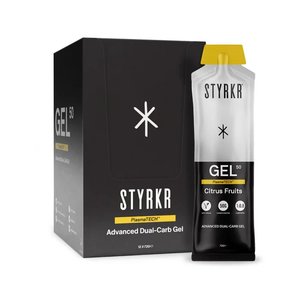 Styrkr Gel GEL50 Citrus Fruits Dual-Carb - Box of 12