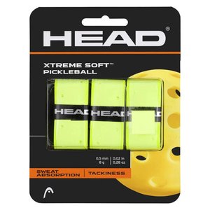 Specials: HEAD Xtreme Soft Pickleball Overgrip - Yellow - 3 Pack