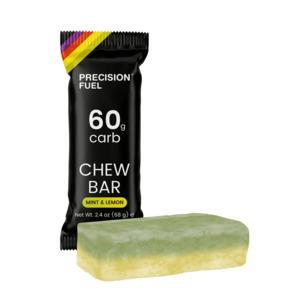 Precision Fuel PF 60 Chew Bar Mint & Lemon – 60g Carbohydrate Energy Bar