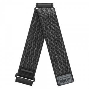 Coros Replacement Bands: COROS NOMAD 24mm Nylon Watch Band Black - Long