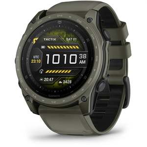 Garmin Watches: Garmin tactix 8 – 51 mm, AMOLED - Olive Drab Cerakote Coating