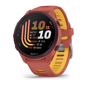 Garmin Watches: Garmin Forerunner 170 Music - Red Pink with Red Pink/Mango Band