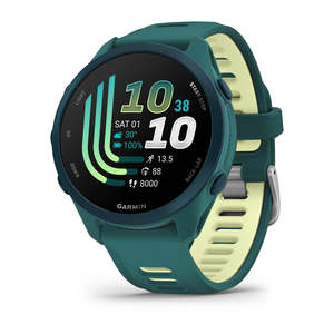 Garmin Watches: Garmin Forerunner 170 Music - Teal Green with Teal Green/Citron Band