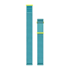 Quick Release 22mm: Garmin 22mm Quick Release Band – Amp Yellow/Turquoise ComfortFit Fabric