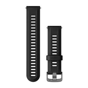 Quick Release 22mm: Forerunner Watch Band (22 mm), Black with Slate Hardware