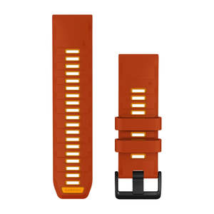 Garmin: Garmin QuickFit 26 Band – Autumn Orange/Spark Orange Silicone