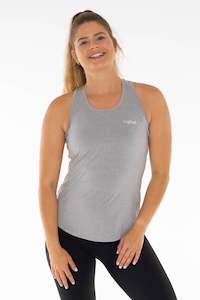 All: Momentum Grey Melange Tank Top