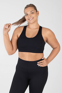 Home Page: The Ultimate Black Sports Bra