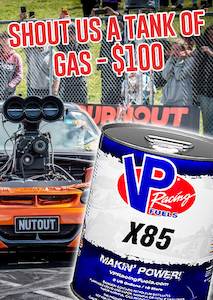 Aussie Tour Support: Shout us a Tank of E85