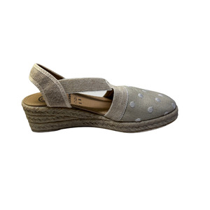 Plumaflex Canvas Wedge  Crudo 18021
