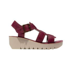 Womens Boots 1: FLY London YUDD236FLY Berry