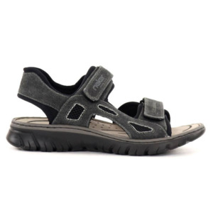 Rieker Mens Sandal Nim 267 26763-45 Grey