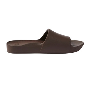 Womens Slides: Archies slide Brown