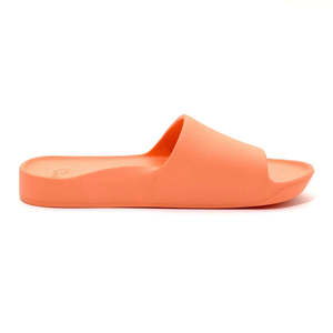 Womens Jandals: Archies Arch Support Slides Peach