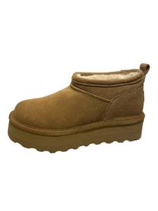 Womens Slippers: Bearpaw Slippers Retro Super Shorty Tan