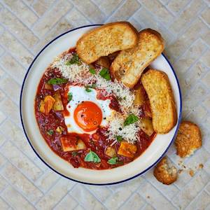 Products: Nduja baked eggs