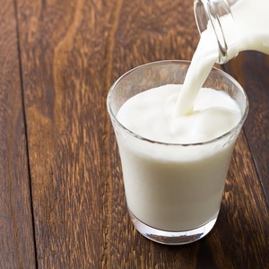 Glass of milk