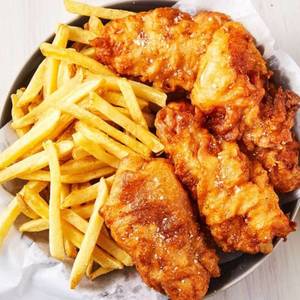 Beer Battered Fish & Chips